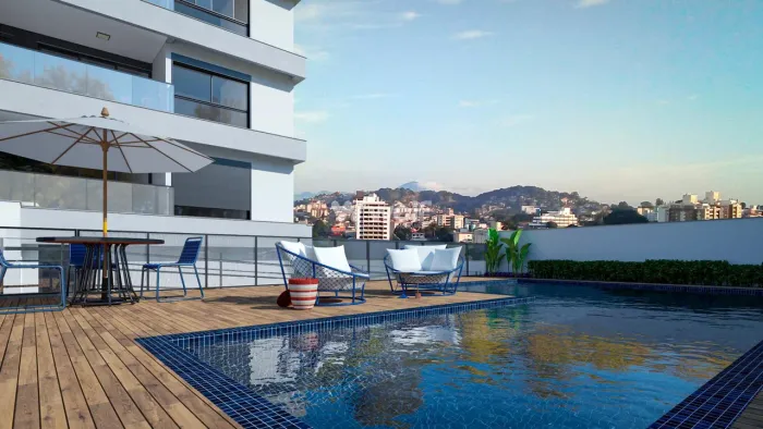 Apartamento à venda em FLORIANÓPOLIS - RESIDENCIAL SOLAR PLAZA, 3 quartos