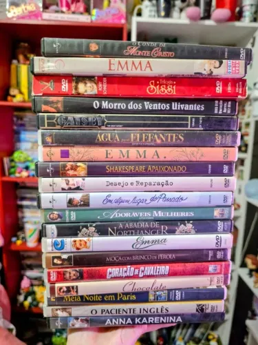 Lote 21 Dvds Filmes Romances De Época