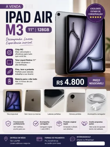 iPad Air M3 11" 128 GB