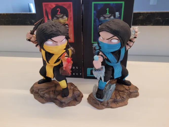Mortal kombat miniCo iron studio