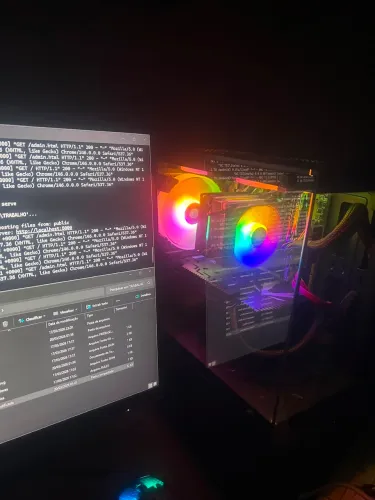 SETUP GAMER COMPLETO COM DUAL MONITOR E MESA DE BRINDE! ?