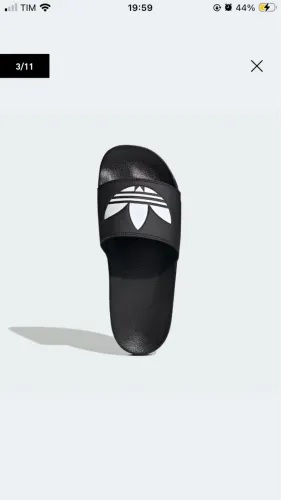 Chinelo adilette lite originals preto 38/39