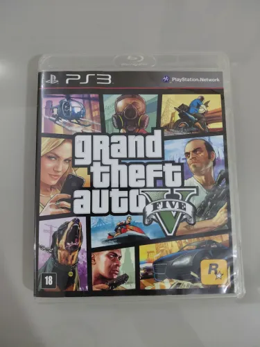 GTA V PS3 Mídia Física