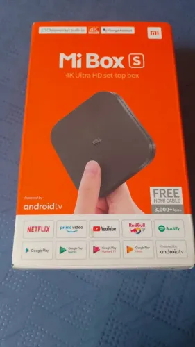 XIAOMI MI BOX S 4K ? COMPLETA! ? Transforme sua TV em Smart TV! Vendo Xiaomi Mi Box S 4K