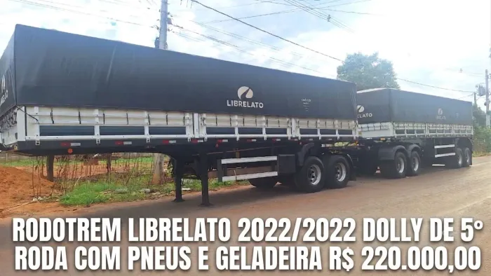 Rodotrem Librelato TOP Dolly de 5° Roda