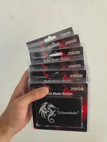 SSD Sata 120gb e 256gb novo com garantia