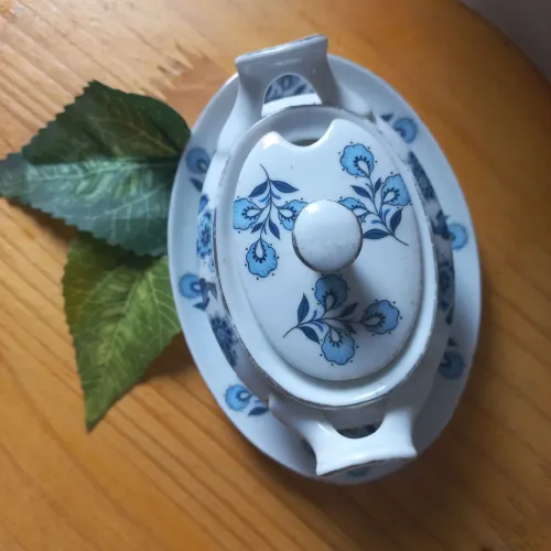 Molheira vintage, Brasil império porcelana pintura à mão