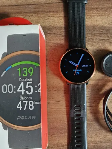 Relogio fitness polar ignite gps frequencia cardiaca run cardio