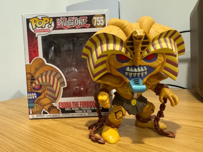 Funko Pop Deluxe Exodia The Forbidden One #755 Yu-Gi-Oh! Original 6?