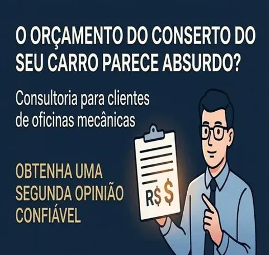 Orçamento do conserto do seu carro tá caro? Descubra antes de fazer o serviço.