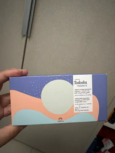 Caixa de sabonete da natura