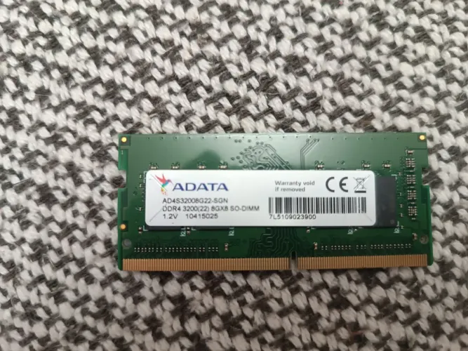 Memória notebook 8gb 3200 mhz