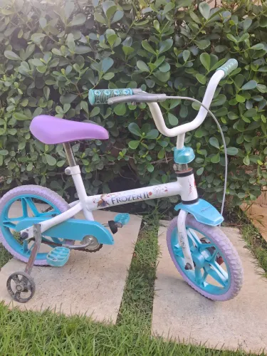 Bicicleta Infantil Aro 12 Frozen 2 - Bandeirante
