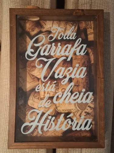 Porta rolhas decorativo!