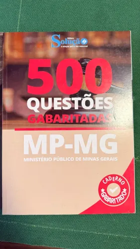 Livro de questões MPMG