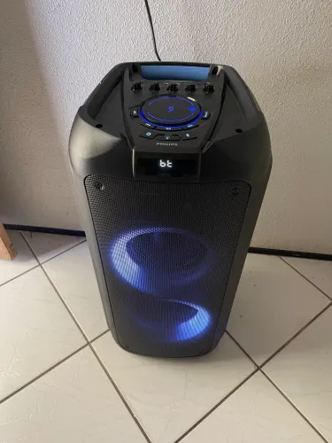 Caixa de som Philips nova