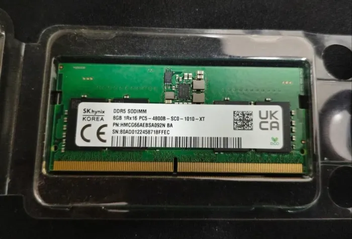 Memória DDR5 5 8GB Notebook