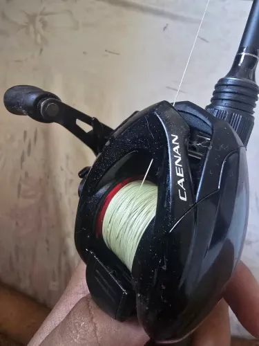 Kit vara de pesca com carretilha shimano