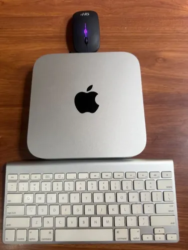 Mac mini 2014 apple macos monterey 2025 12.7.6 teclado apple mouse recarregavel bluetooth 