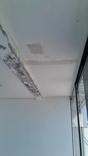 Reparos em gesso 