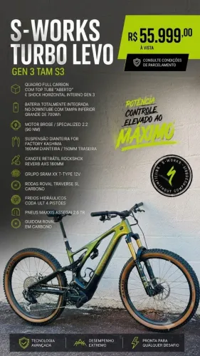 E-Bike S-Works Turbo Levo Gen 3 TAM S3
