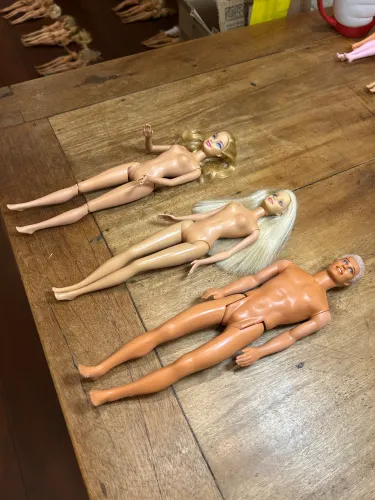 Lote de Barbies para Restauração 01