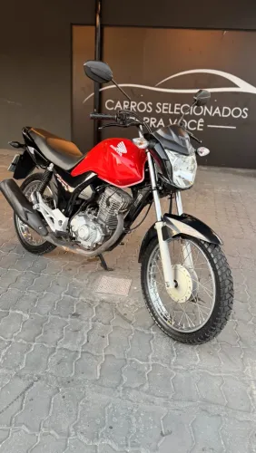 Honda CG Start 2023 Vermelha - C4 Motors