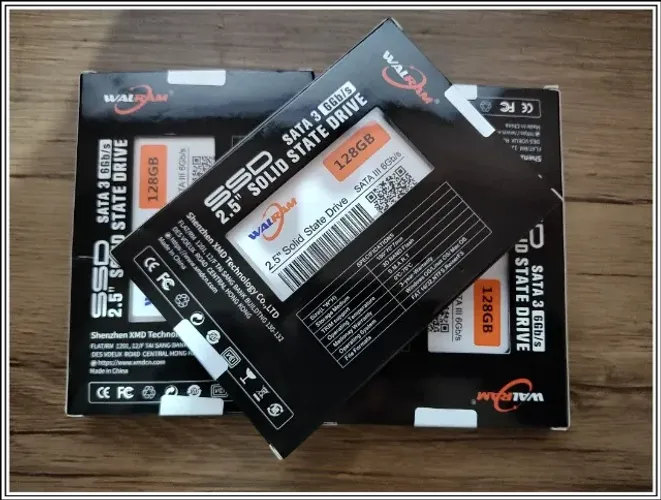 SSD 128GB, Sata 3, NOVO (Já com Win 10 PRO - Pré Inst.) SÓ VENDA! - Aceito Cartão/Pix