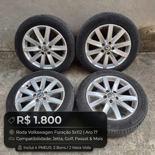 Rodas Volkswagen jetta aro 17