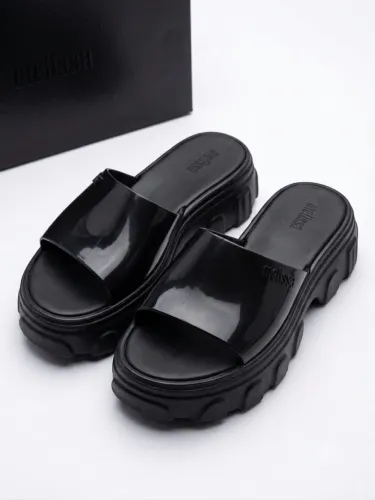 Tamanco Melissa Ella Slide Preto