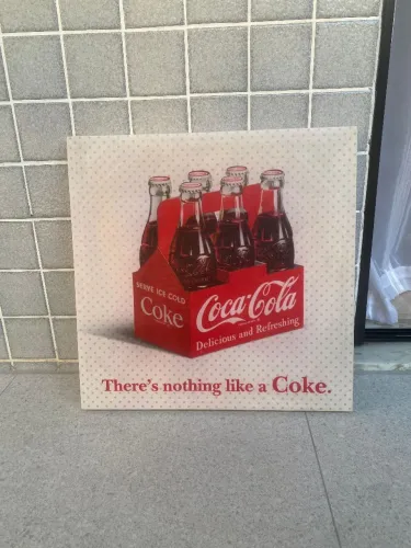 Vendo 2 quadros da coca cola antigo bom para colecionador