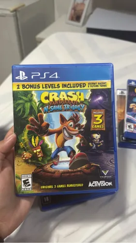 JOGO CRASH BANDICOOT 3 NOVO - MÍDIA FÍSICA