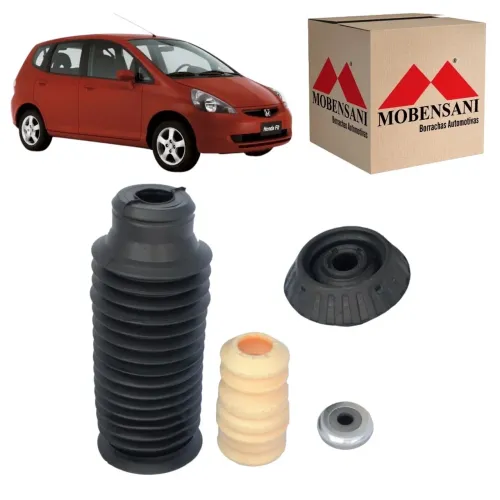 Kit amortecedor dianteiro completo Honda Fit 03/08