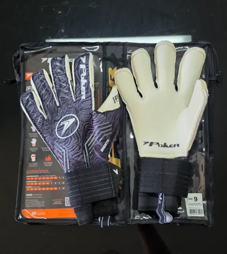 Luva de Goleiro Profissional+ Poker Breath Tamanho 9
