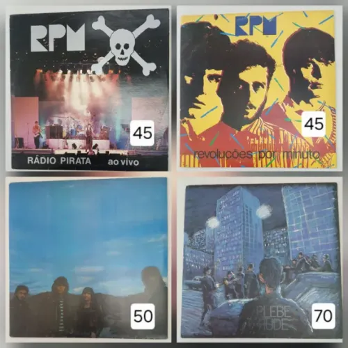 LP's Vinil - RPM e Plebe Rude