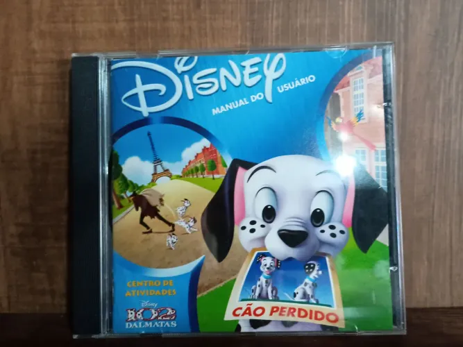 Cd room 101dalmatas centro de atividades usado na condição 