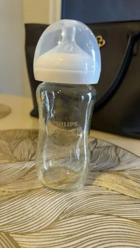Mamadeira de bebê Philips Avent 240ml vidro