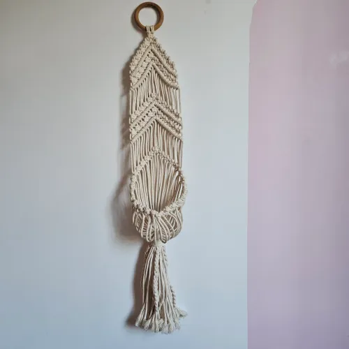 Suporte para Plantas - Macramê Artesanal