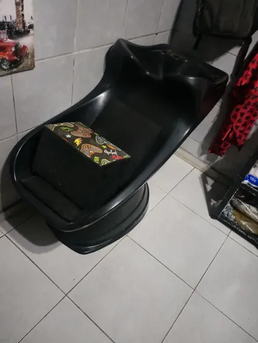 Lavatório barbeiro + Assento infantil + Ducha quente