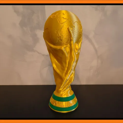 Taça Copa do Mundo 27cm - Impressão 3D 