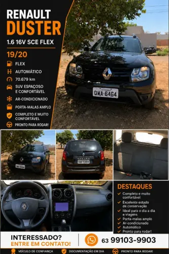 Renault Duster Authent. 1.6 Flex 16V Aut.(pcd) 2020