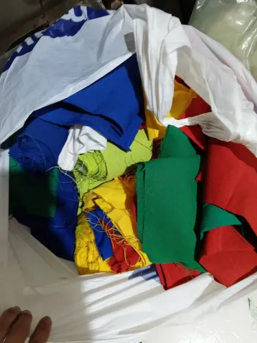 Saco de retalhos tecido OXford para artesanato