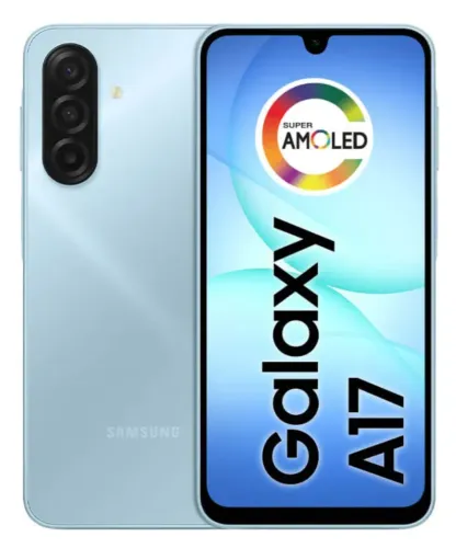 Samsung Galaxy A17 128GB 4GB RAM Câmera 50MP Tela 6.7'' IP54 Azul - Lacrado Garantia