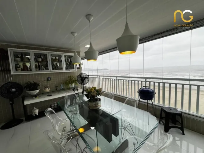 Apartamento com 3 dormitórios à venda, 163 m² por R$ 2.100.000,00 - Aviação - Praia Grande