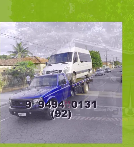 Guincho disponível 24h! Contato 92?9?9494?0131 com 3D para seu socorro!