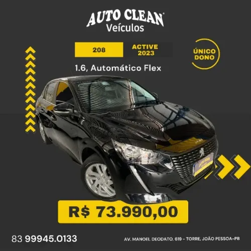Peugeot 208 Active 1.6 Flex 16V 5P AUT 2023