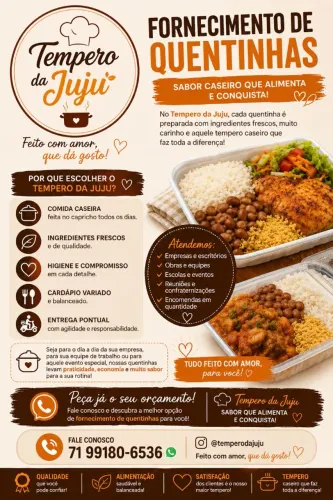 Fornecedor de quentinhas
