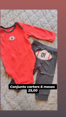 Conjunto carters 6 meses