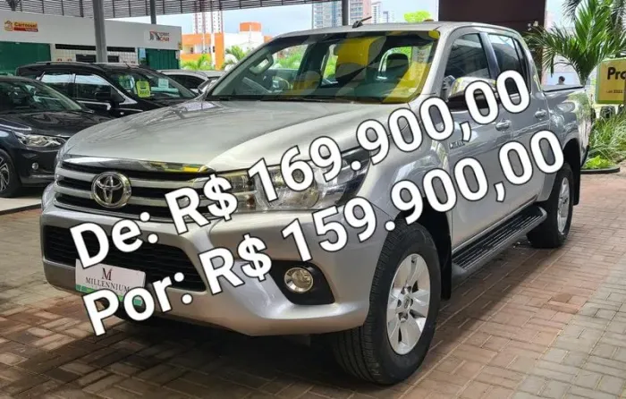 Toyota Hilux CD SRV 4X4 2.8 TDI Diesel Aut. 2017