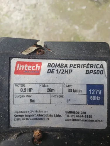 Bom d'água periférica 1/2HP